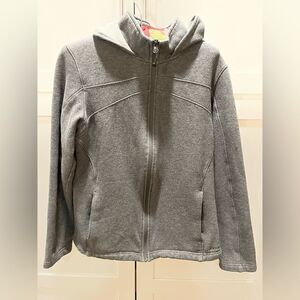 Merrell Hoodie Gray Full Zip Sweatshirt Womens Sz L